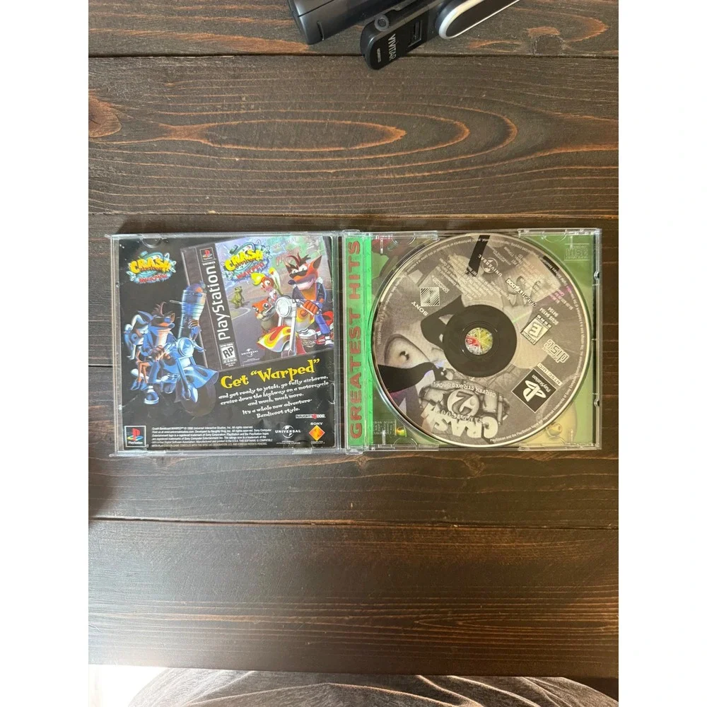 Crash Bandicoot 2 Cortex Strikes Back Sony PlayStation 1 PS1 Greatest Hits